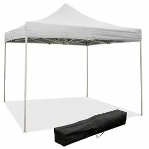GAZEBO BOX RAPIDO TENDA TENDONE 3X3 RICHIUDIBILE 4 PARETI GAZEBI MERCATINO FIERE