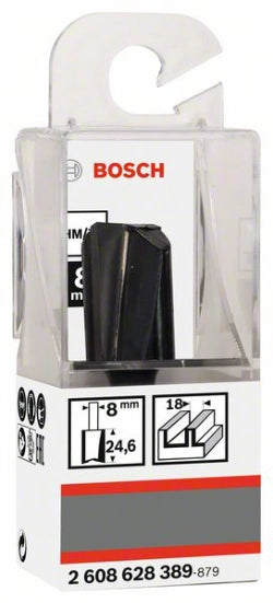 2608628389 - Fresa dritta, 8 mm, D1 18 mm, L 25 mm, G 56 mm 8 mm, D1 18 mm, L 25 mm, G 56 mm