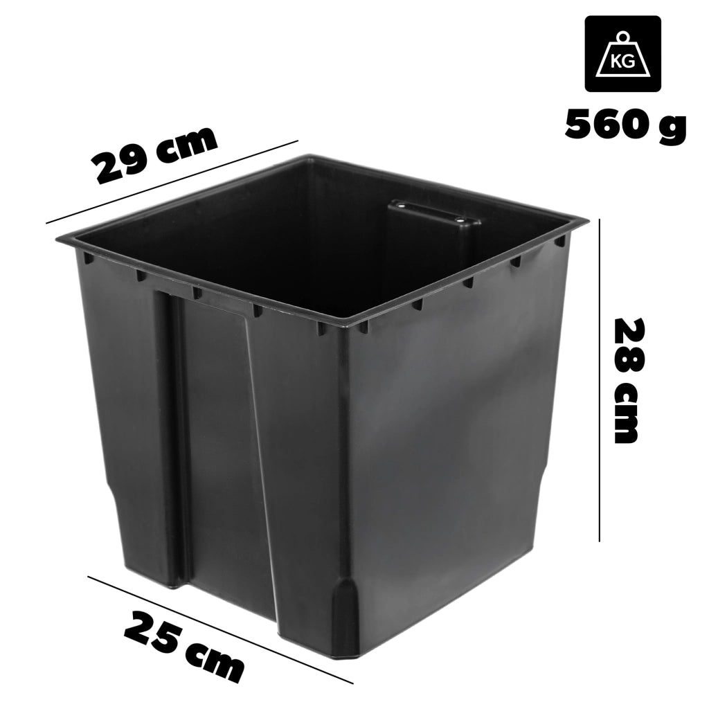KADAX Zestaw Kwietnik KARO ECO coffee 400x400 desk