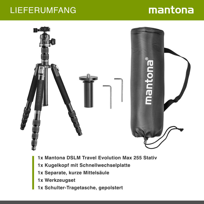 Mantona DSLM Travel Evolution Max 2552-RA