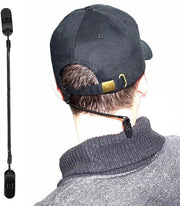 Set di Clip per Capelli - 3 pezzi - Fermo Capelli con Cerniera a Coccodrillo - Cavo Spiralizzabile - Ripiegabile - Lunghezza Massima di Trasporto 38 cm - Clip per Capelli