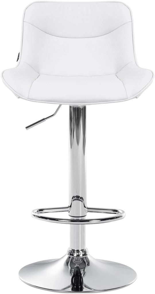 Barhocker Vonore Kunstleder chrom