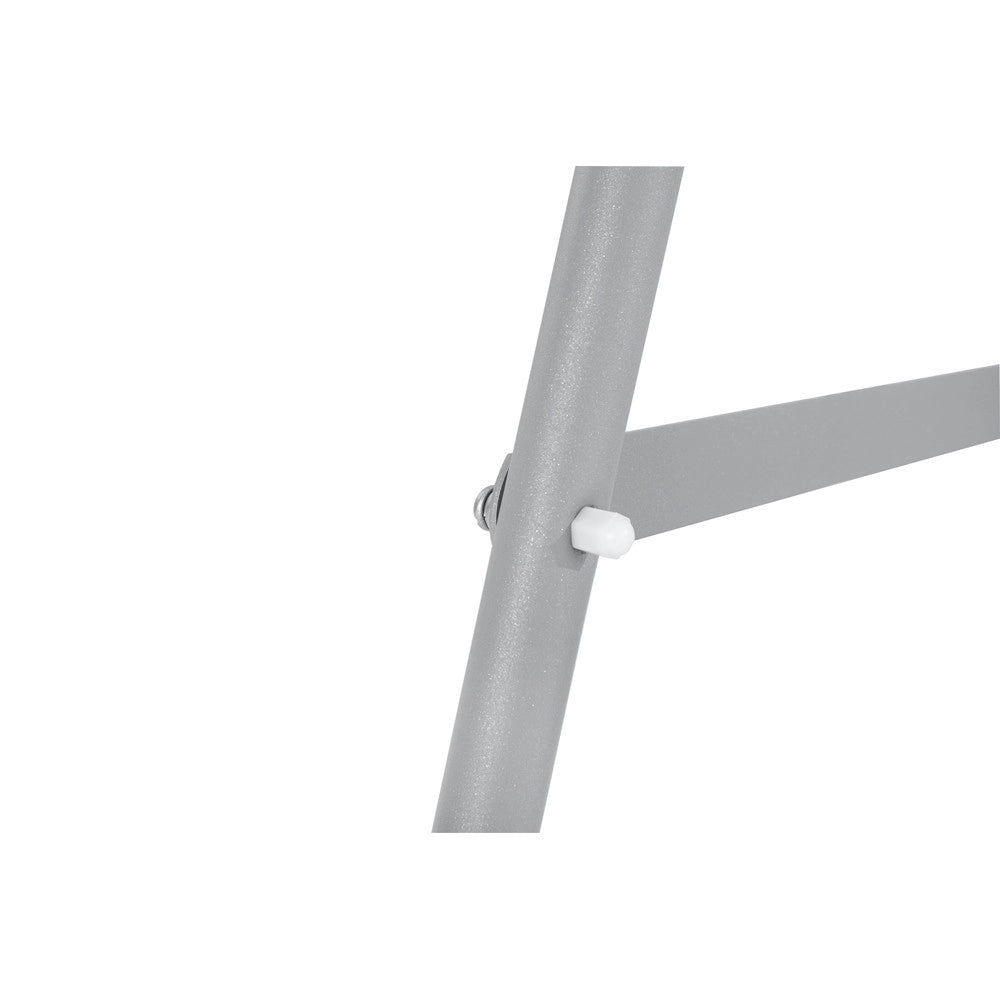 Trade Shop - Scala Da Piscina Fuori Terra 84cm Scaletta Sicurezza 2 Gradini Plastica Resistente 58430 -