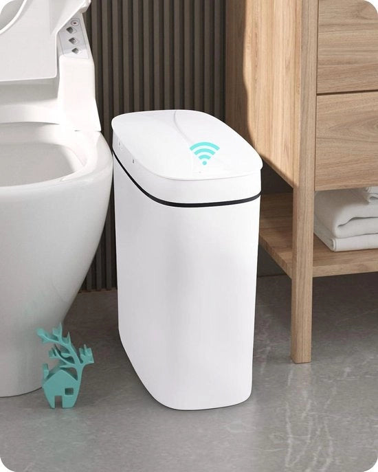Cestino con Sensore - Cestino Bagnatura con Sensor - Cestino Bagnatura con Sensore Infrarosso - Cestino con Sensore - Coperchio Elettrico - Regolazione con Sensore - 9L