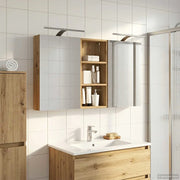 Set di Armadi da Bagno con porta 3 pcs 110 x 10,5 x 60,5 cm 3403727