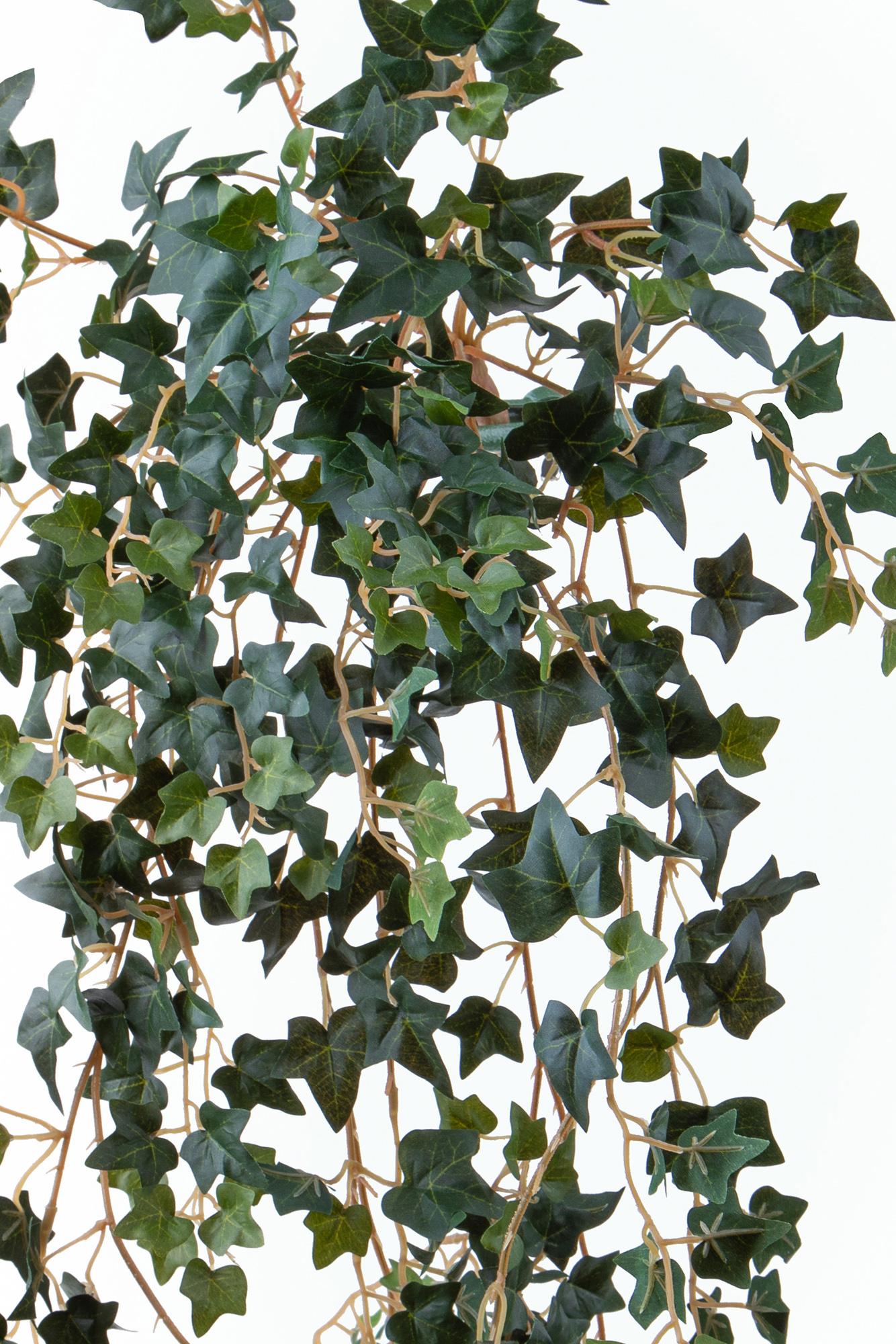 Cadente Mini Edera Artificiale con 498 Foglie H90 cm Verde