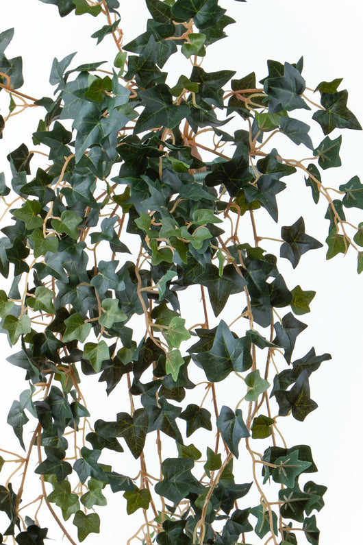 Cadente Mini Edera Artificiale con 498 Foglie H90 cm Verde