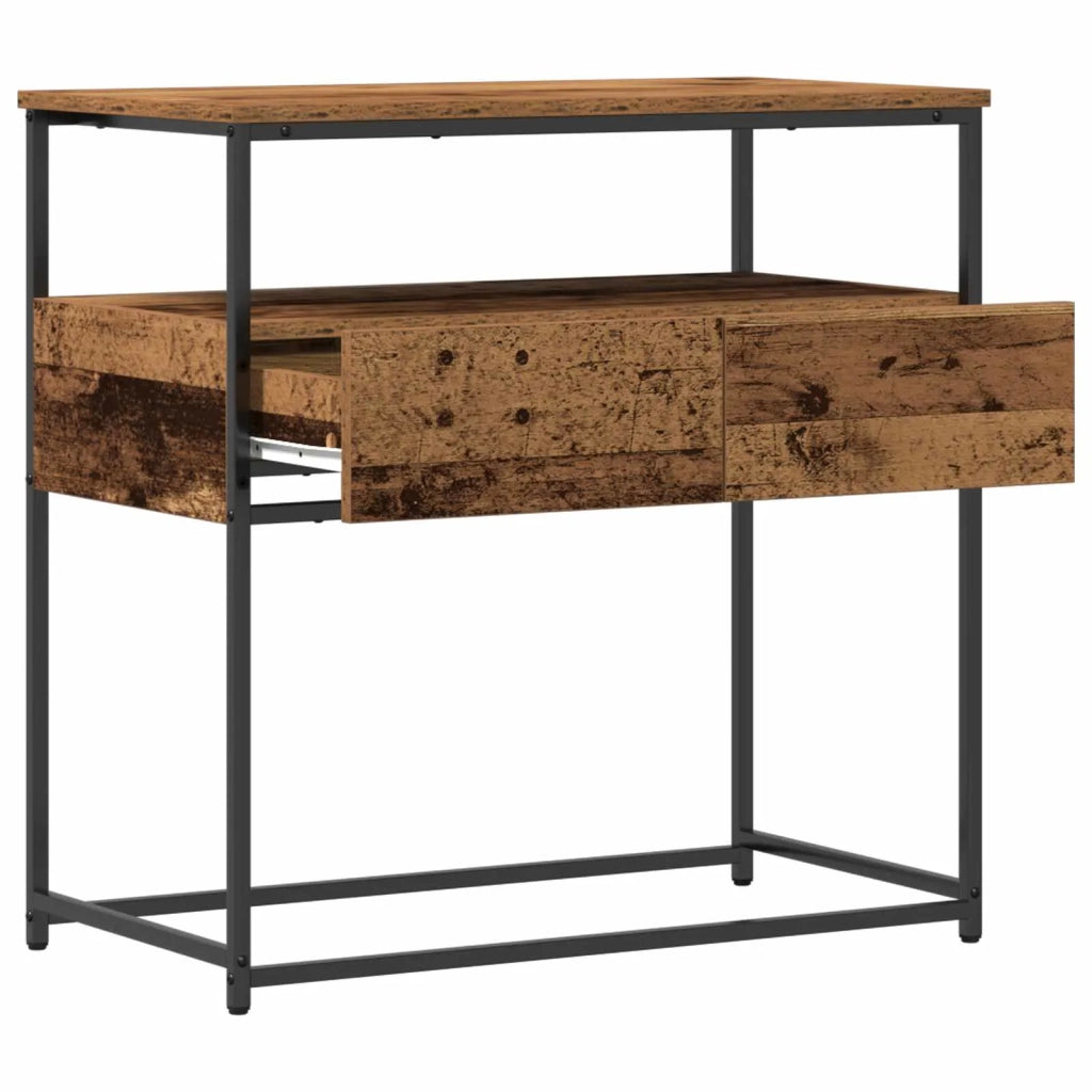 Tavolo consolle Legno vecchio 75 x 40 x 75 cm Legno multistrato 862936