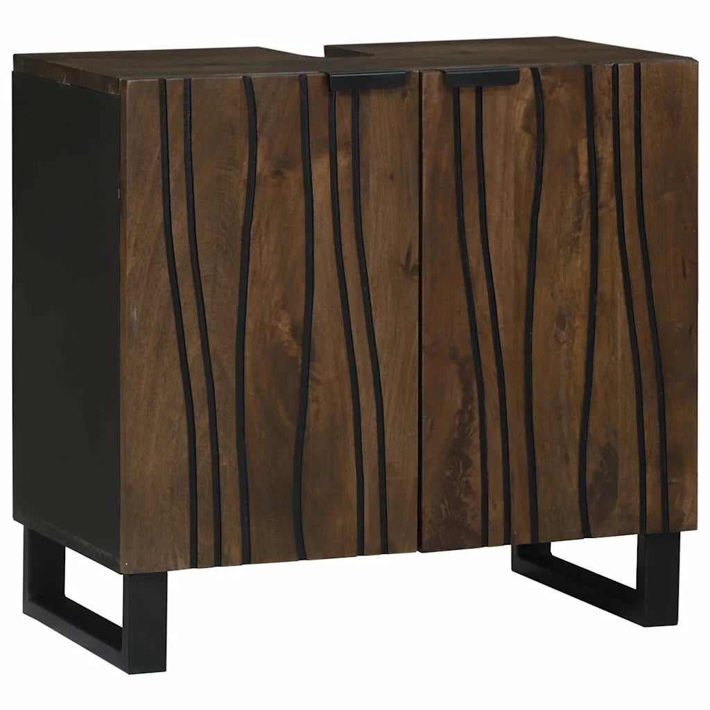 Armadio per Lavabo da Bagno Noce 62 x 33 x 58 cm 4018027