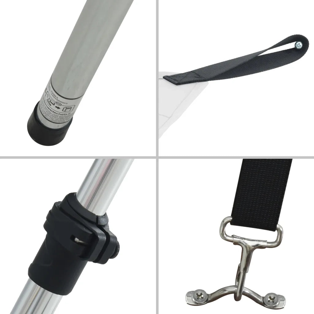 Estensione Tendalino a T Bianco 170x208x(115-183) cm 94865