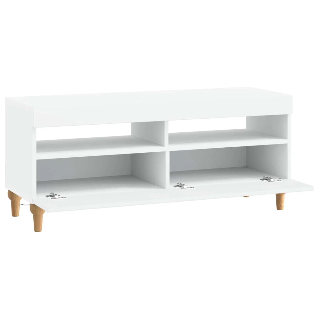 Mobile TV LED Bianco Legno ingegnerizzato 896325
