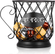Organizzatore per Capsule di Caffè - Organizzatore per Caffè in Capsule - Sostituto di Caffè in Capsule - Design Originale - Nero - Grande Capacità - Accessori per Caffè Perfetti