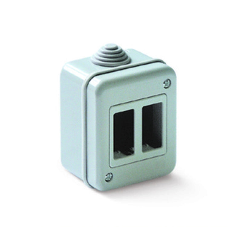 CASSETTA TONDO DA PARETE P/INTERNO 2P IP40- 1,0 pz
