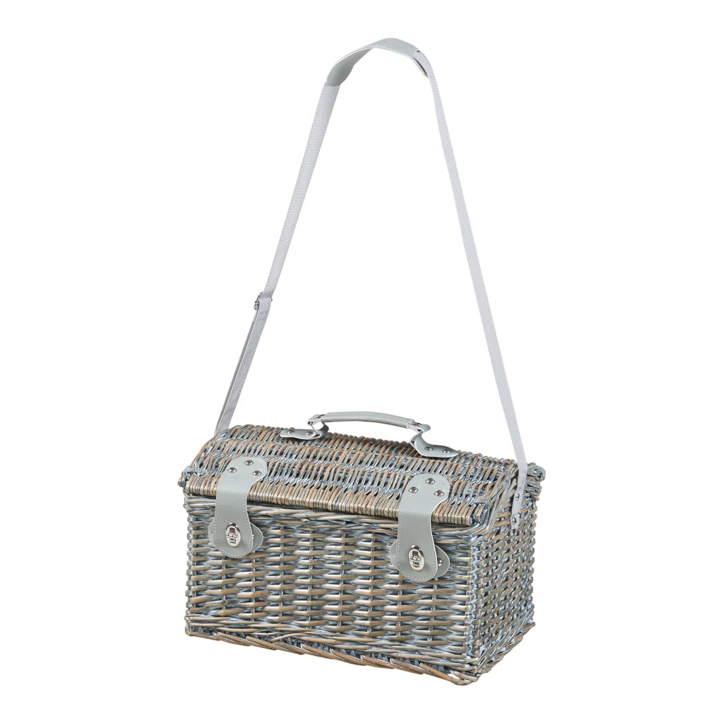 Cestino da picnic per 2 persone con borsa termica grigio viola beige 03_0010203