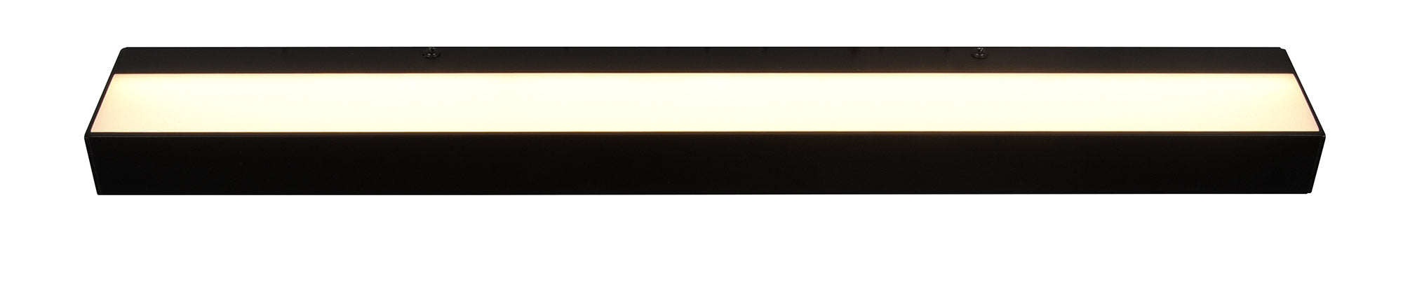 Applique da Interno a LED in Alluminio Nero Opaco