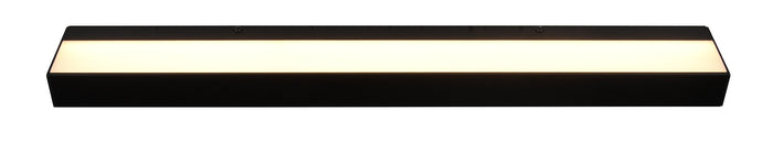 Applique da Interno a LED in Alluminio Nero Opaco