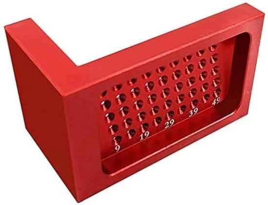 Strumento di Marcatura in Alluminio con Scala Metrica - Precisione - Durata - Utensile per Lavorazione del Legno - Timbratura con Precisione