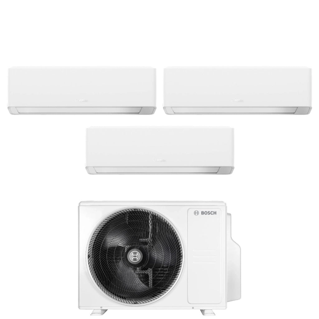 Condizionatore Trial Split Bosch CLIMATE 7000i WHITE 7+12+15 con 5000M 79/3 E R-32 Wi-Fi Integrato