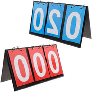 Contatore di Fatti di Golf Clicker & Custodia di Punteggi di Golf Portatile - 2 Pezzi Accessori da Golf Mini con Strumento di Ripristino - Tabellone di Punteggi Sportivi Esterni per Giochi Chiave di Padel Tabellone di Punteggi Padel