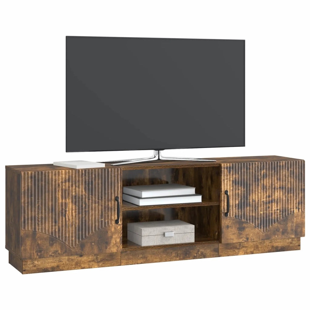 Mobile TV Rovere Fumo 150 x 31 x 47 cm Legno ingegnerizzato 895380