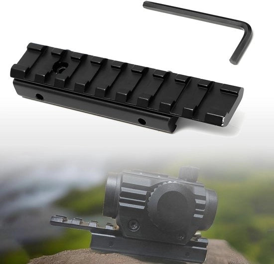 Adattatore da 11 mm a 20 mm per montaggi tattici