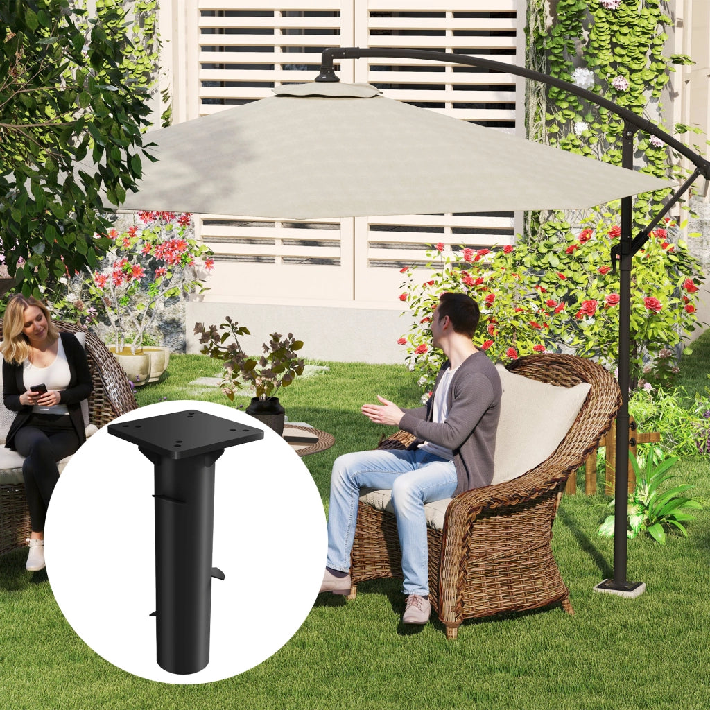 Base per ombrellone da giardino ¨C zephmum ¨C metallo antracite