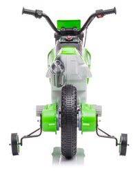 Moto Elettrica per Bambini 12V Motocross Verde