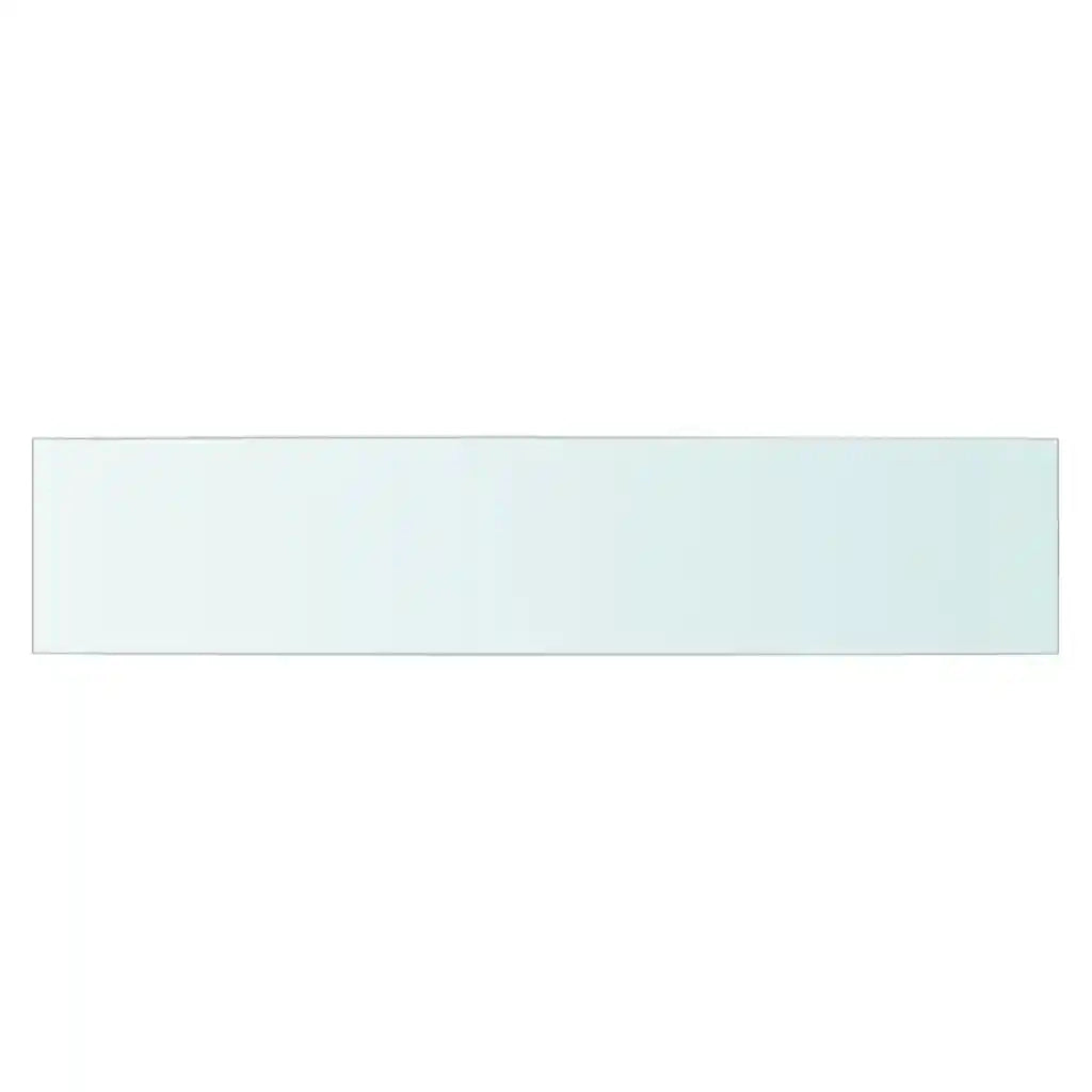 Mensole in Vetro Trasparente 2 pz 70x15 cm 3051568