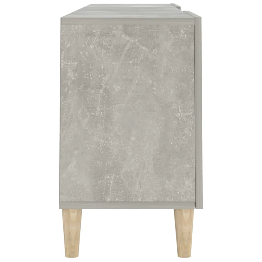 Mobile TV multimediale mensola TV credenza TV per sala da pranzo soggiorno camera da letto 150 x 30 x 50 cm legno ingegnerizzato grigio 02_0025999