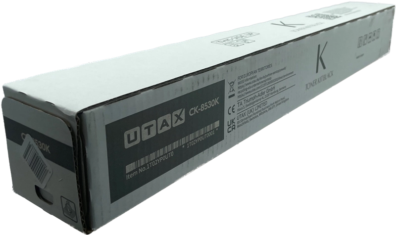 ORIGINAL Utax toner nero CK-8530k 1T02YP0UT0 ~25000 Seiten