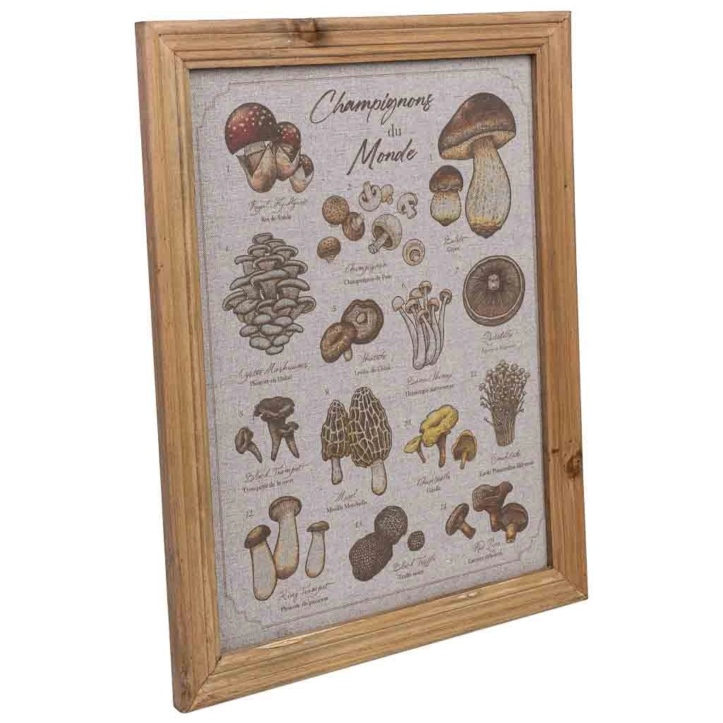 Quadro in tela stampata con cornice in legno, 33x43x1,8