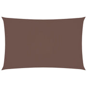 Parasole a vela | Telo Ombra | Vela da ombra Oxford Rettangolare 2,5x5 m Marrone