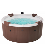 Minipiscina Idromassaggio Tonda 182cm Riscaldatore, Led Mspa Rova Plus