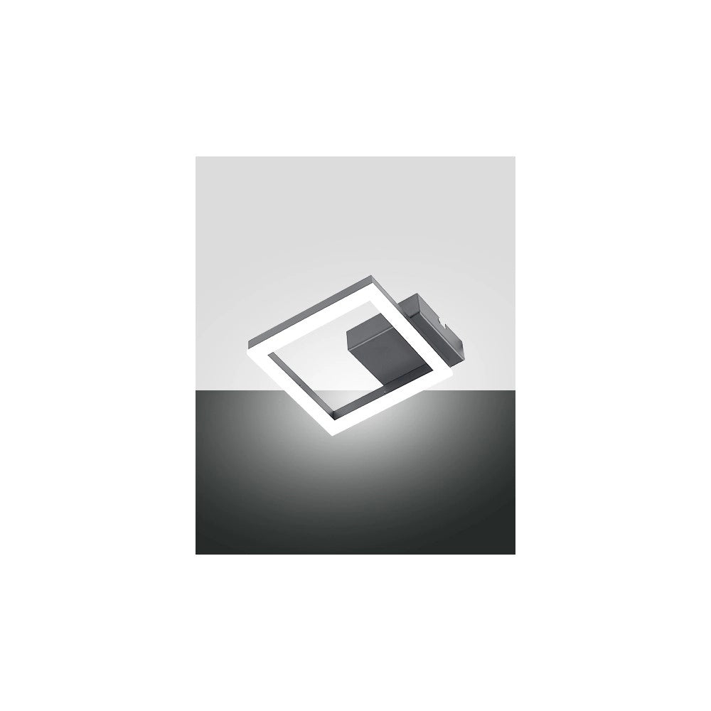 Plafoniera BARD a led moderna 11W Antracite 3394-24-282 Fabas Luce