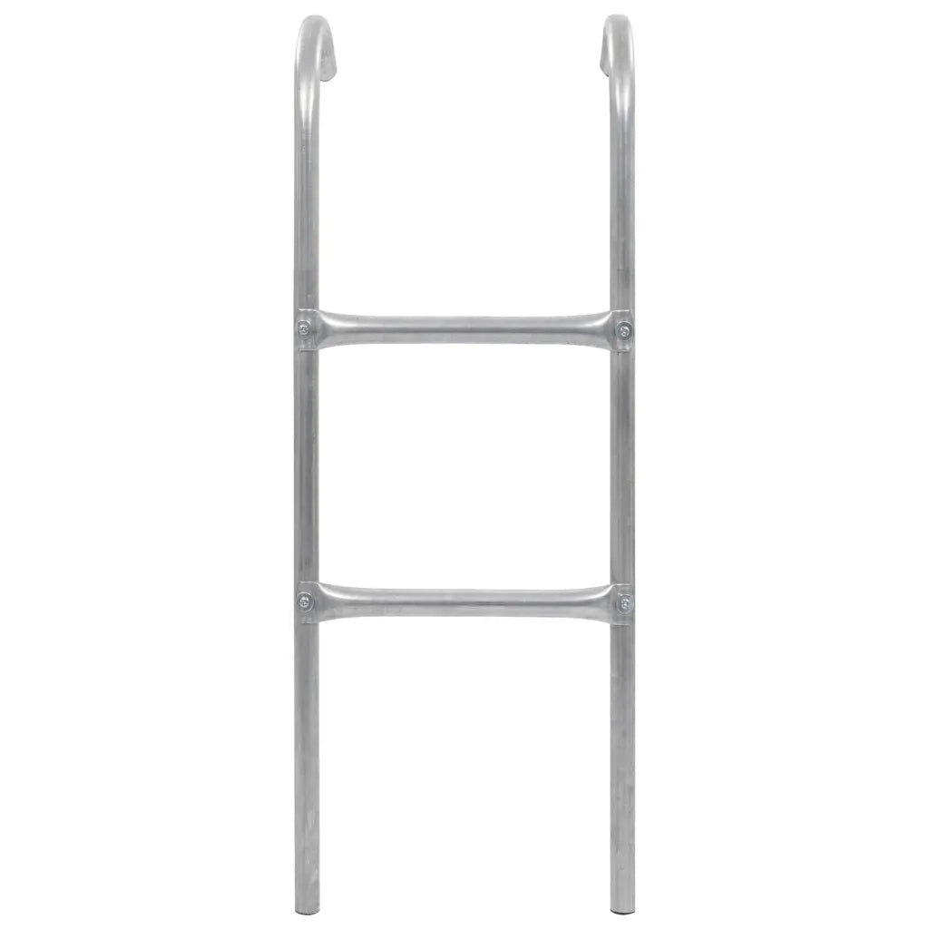 Scaletta per Trampolino Elastico 2 Gradini in Acciaio Argento 102,6 cm 92409