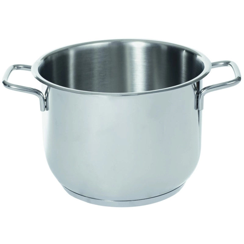 Set di 6 Pentole 2 Manici Chic Ø 18x14 Acciaio 18/10