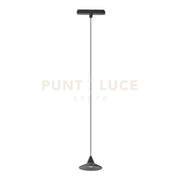 LIVORNO S - SOSPENSIONE COLORE NERO PER BINARIO 48V INCASTRO MAGNETICO LED 3000K 325LM 7W