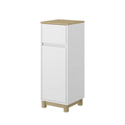 Vicco Mobile midi Bianco 30 x 80 cm con cassetto