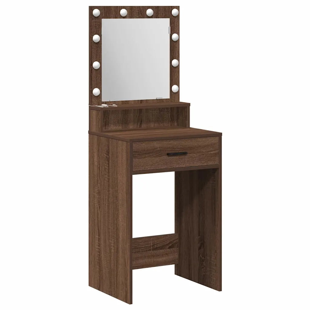 Tavolo da Trucco Rovere Marrone 50 x 41 x 135 cm 865097