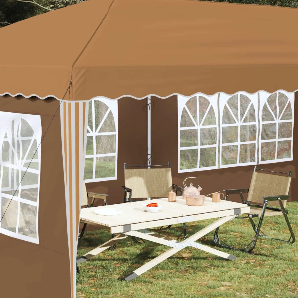 Tenda per feste a pop-up 575 x 289 x 245 cm Beige 42019793