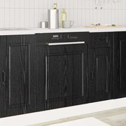 Pannello lavastoviglie Kalmar Rovere Nero 60 x 1,5 x 57 cm