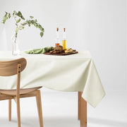 Tavolo Coperto Ovale - 130 x 180 cm - Disponibile per Esterno/Interno - Design Moderno - Geometria Zig Zag - Tessuto di Alta Qualità in Cotone