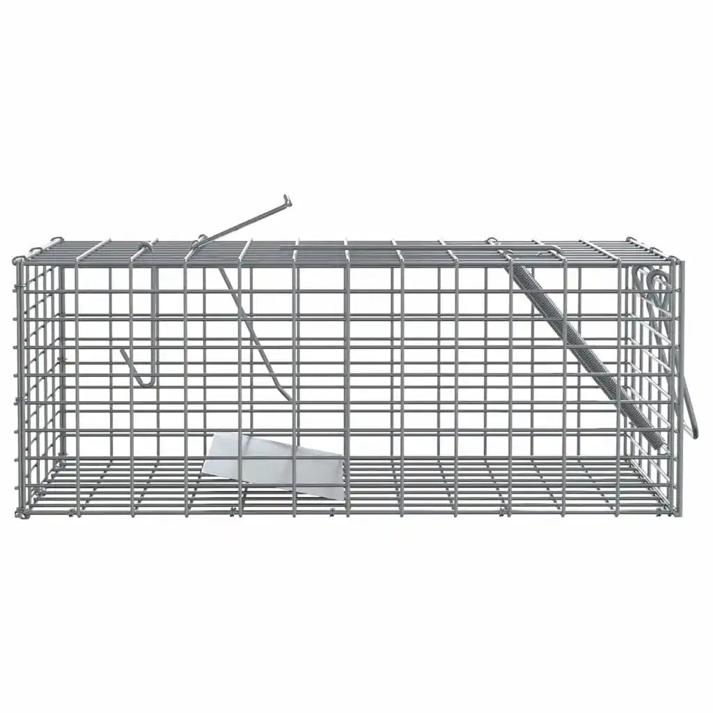 Trappola per animali Antracite 31 x 13 x 12cm Acciaio 42017310
