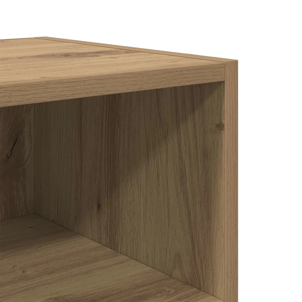 Armadio da Notte 2 pcs Rovere artigianale 40 x 30 x 50 cm 875101