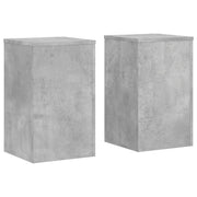Supporti per piante | Sostegno per piante 2 pz Grigio 30x30x50 cm Legno Multistrato