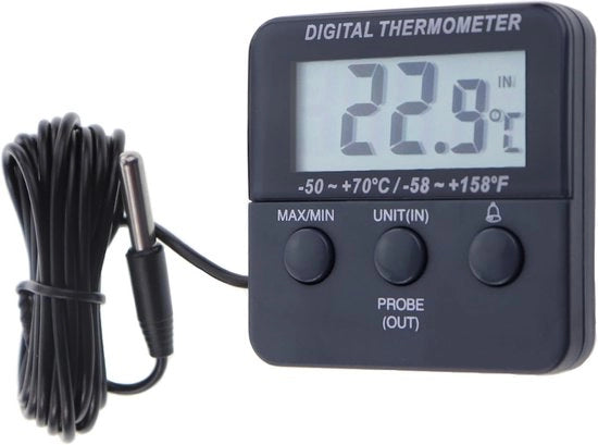 Termometro Digitale per Frigorifero con Alarme e Visualizzazione della Temperatura