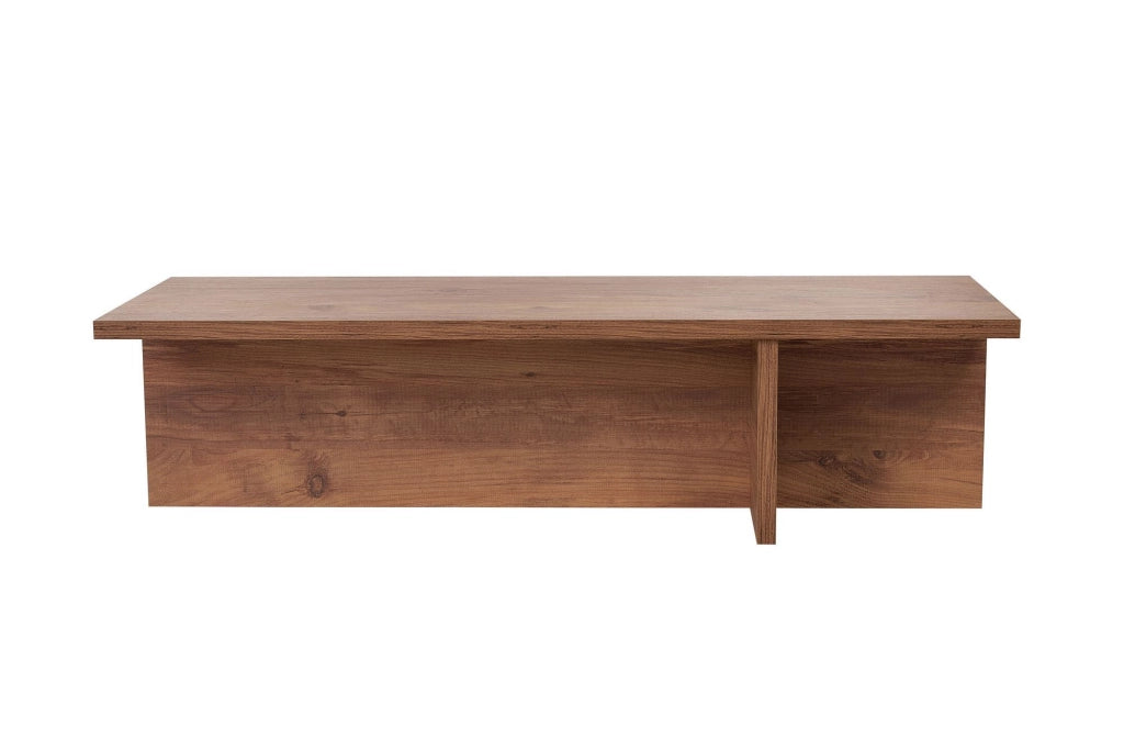 Tavolino da caffè in legno "Harbor" - 120 x 45 x 30 cm - Pino atlantico