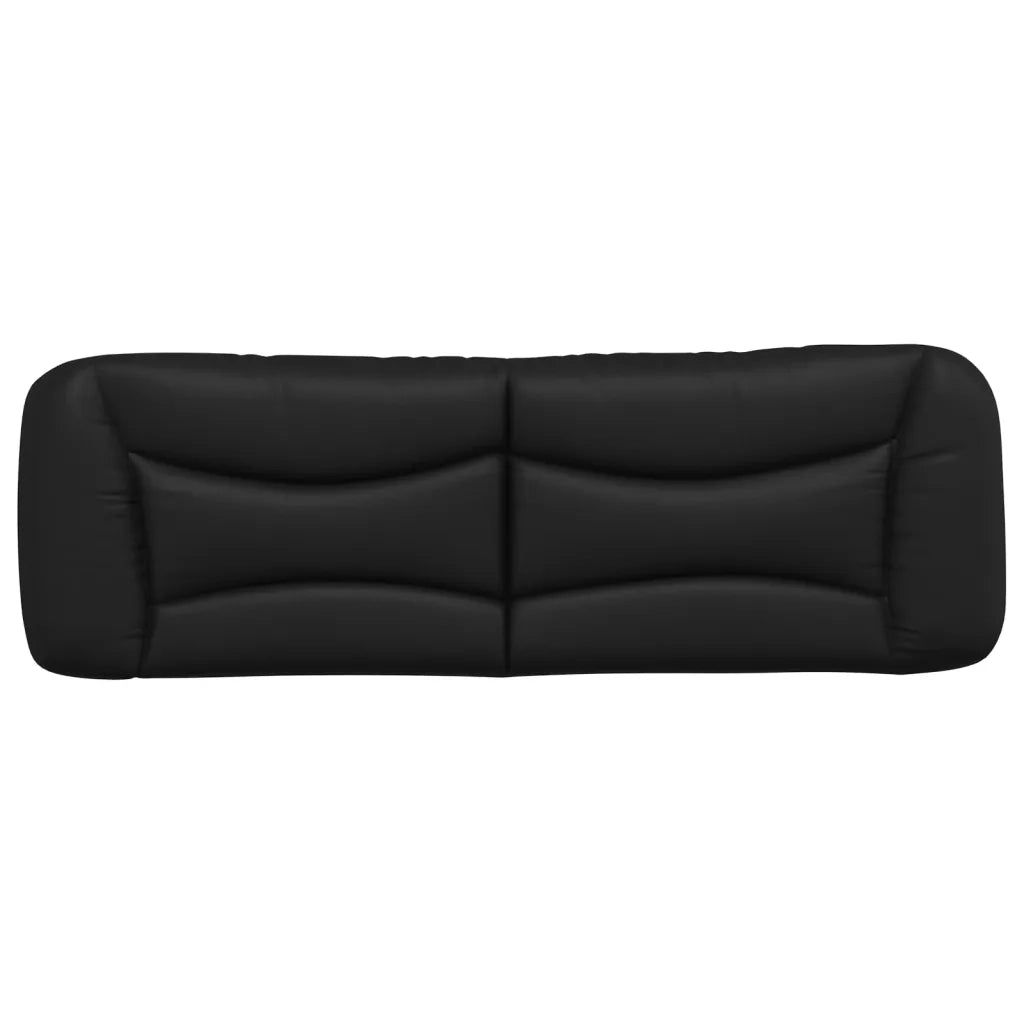 Cuscino Testiera Hvar Nero 160 cm in Similpelle CFW3945359