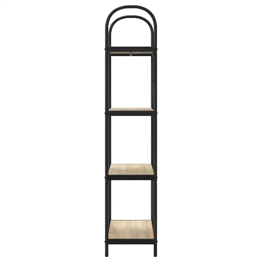 Libreria-Scaffale per Libri-Mobile di Stoccaggio Rovere Sonoma 60 x 30 x 146 cm Legno multistrato 912263