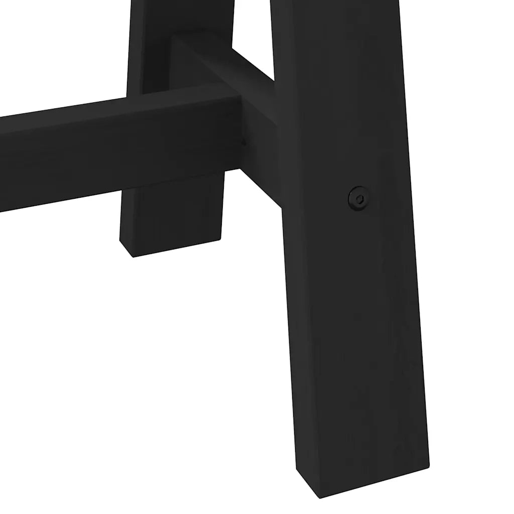 Tavolo Consolle NOAIN Gambe Forma A 120x30x75 cm Legno Massello 4100036